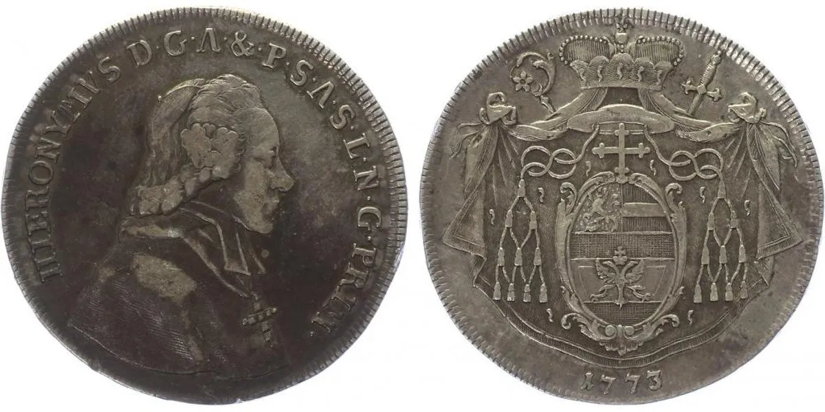 Salzburg - arcibiskupství, Hyeronymus Colloredo, 1772 - 1803 — 1