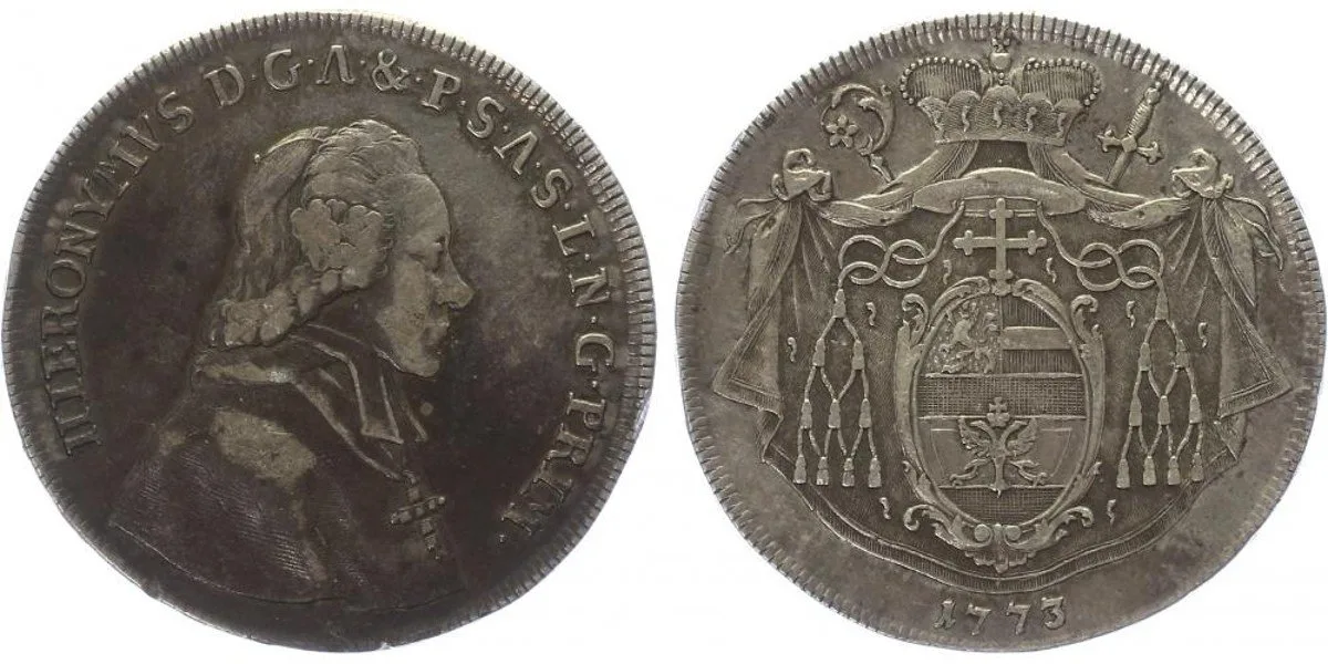 Salzburg - arcibiskupství, Hyeronymus Colloredo, 1772 - 1803 — 1