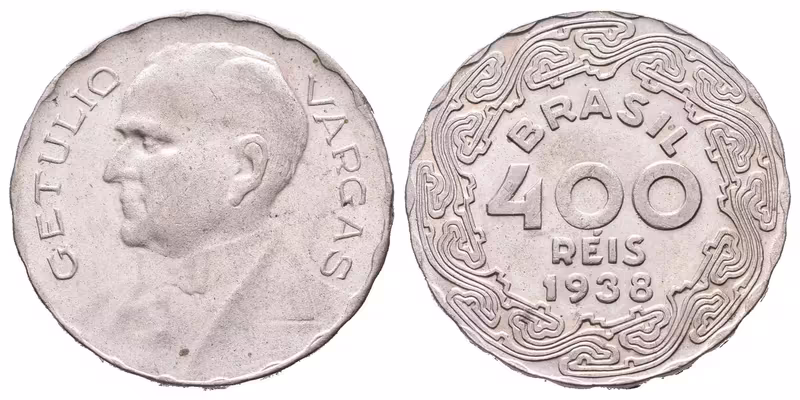Brazílie, 400 Reis 1938