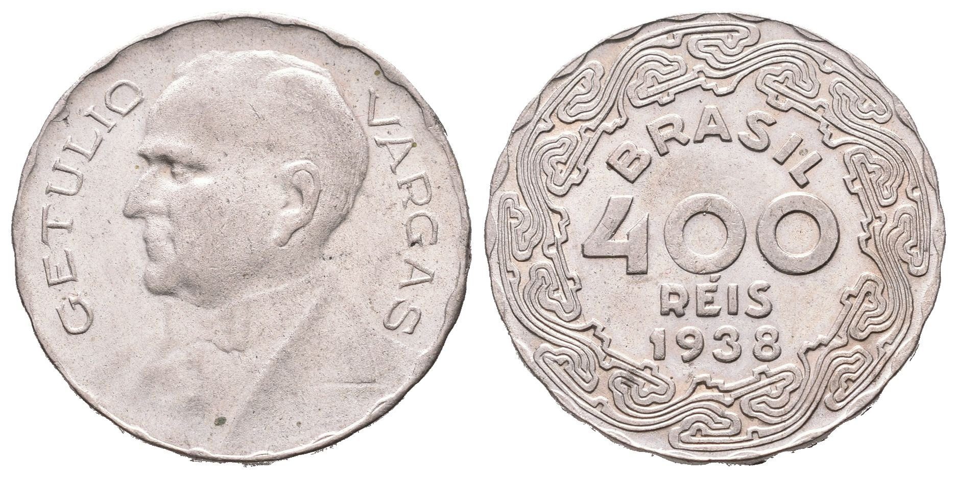 Brazílie, 400 Reis 1938