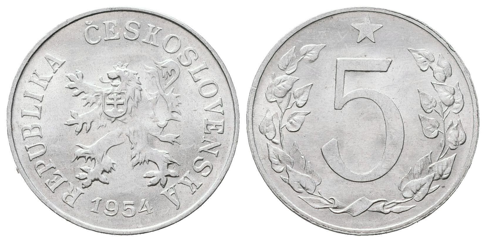 5 Haléř 1954