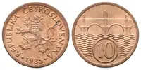 10 Haléř 1935
