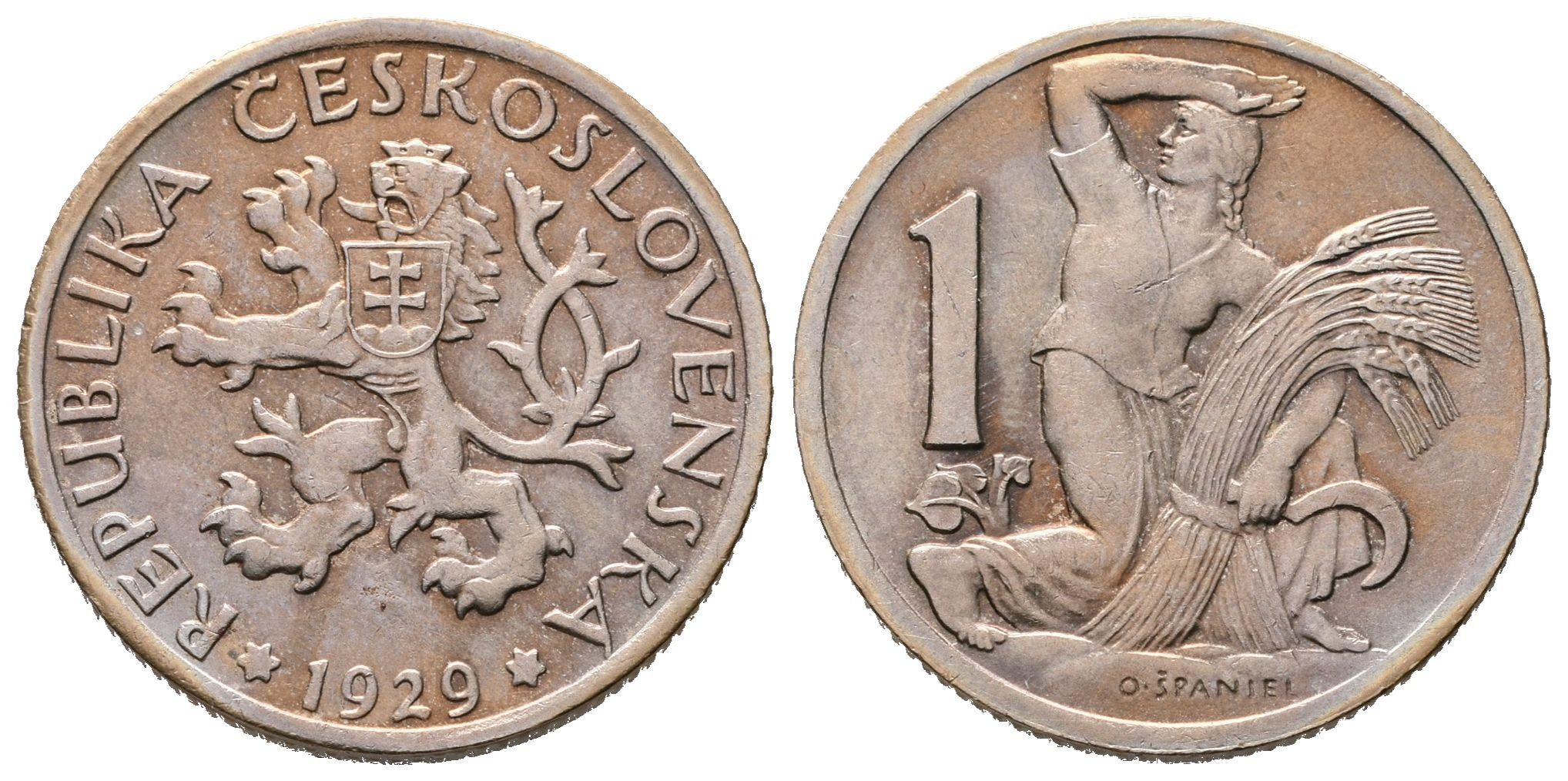 1 Koruna 1929