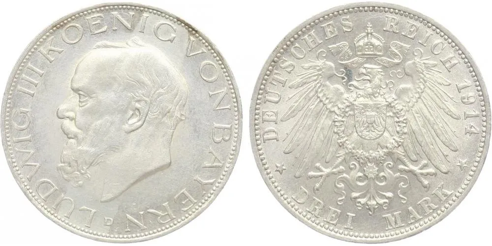 Bavorsko, Ludwig III., 1913 - 1918 — 1