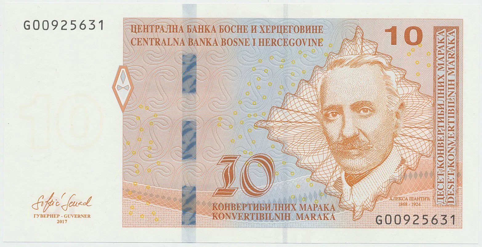 Bosna a Hercegovina, 10 Konvert. Marka 2017, P.81