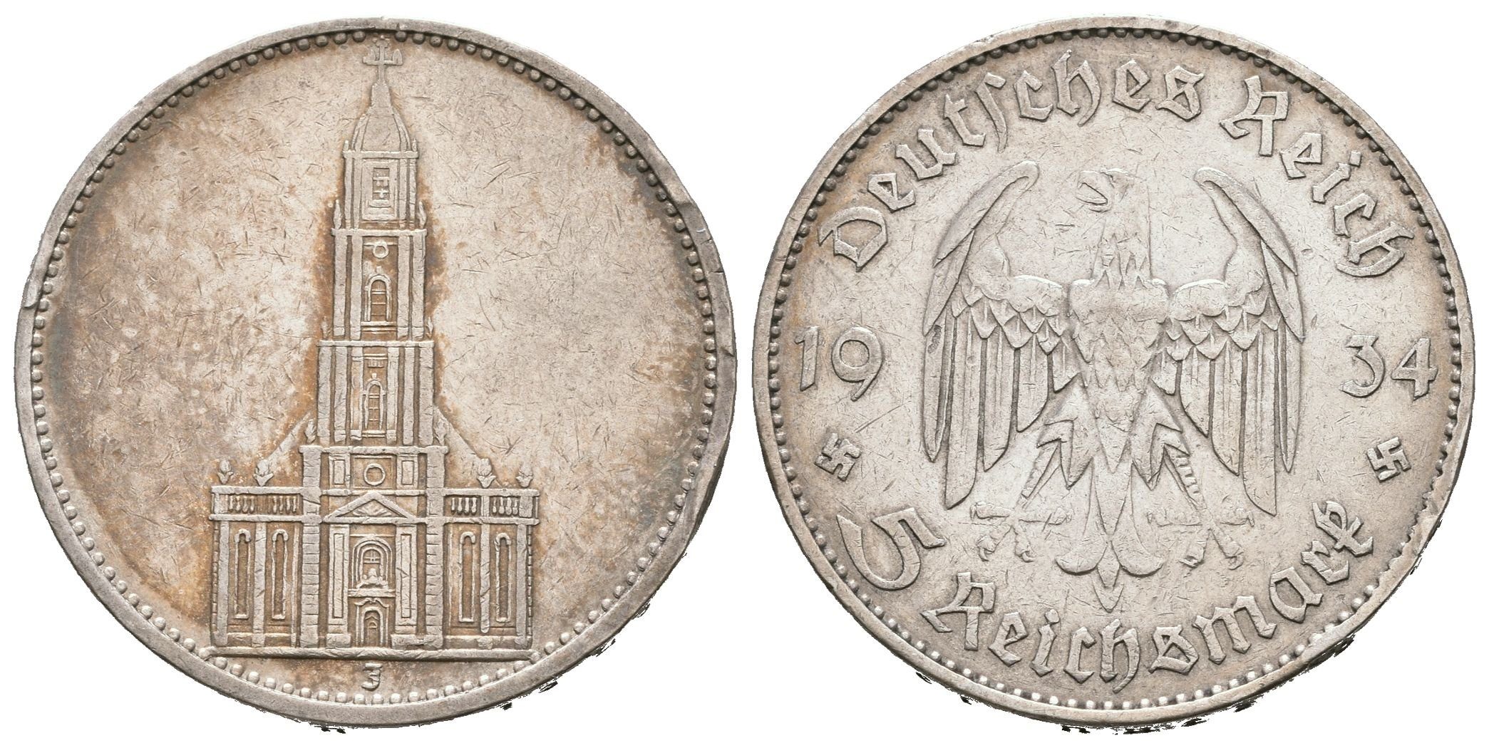 III. říše, 5 Marka 1934 J