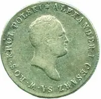Ražby pro Polsko, Alexander I., 1801 - 1825 — 1
