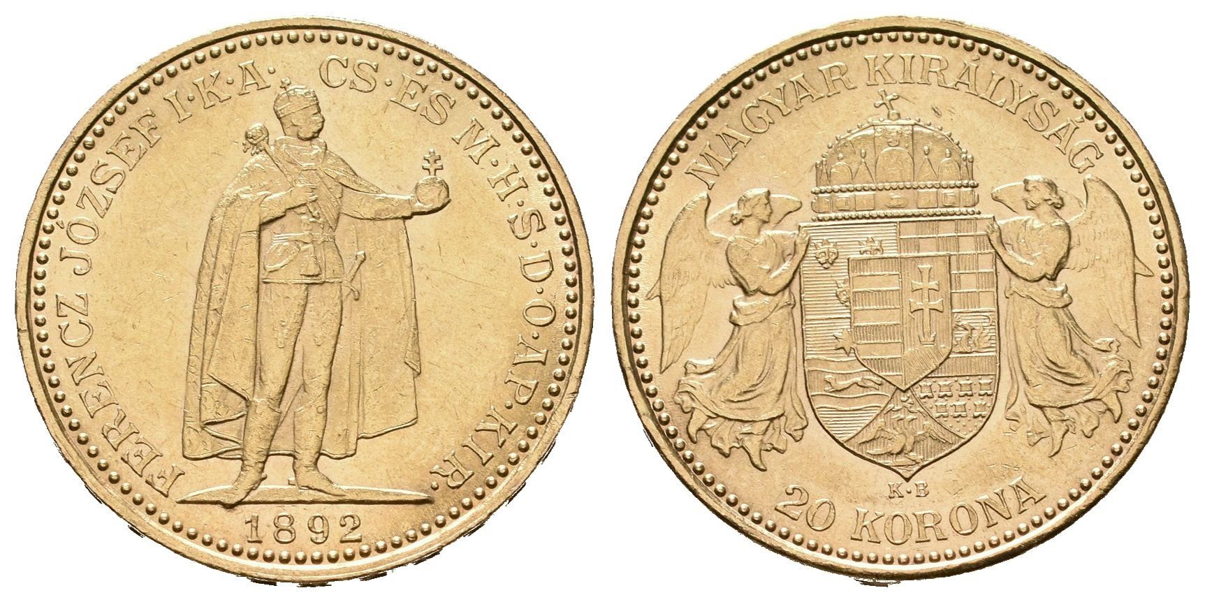 20 Koruna 1892 KB