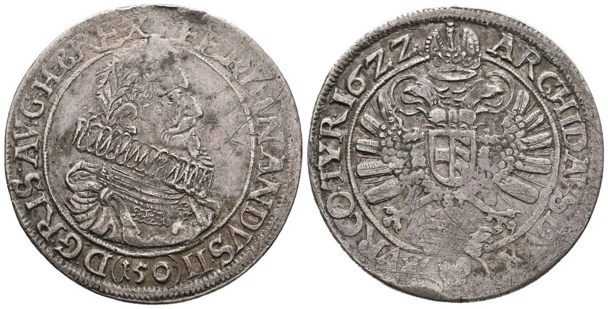 Ferdinand II., 1619 - 1637 (Mince kiprová) — 1