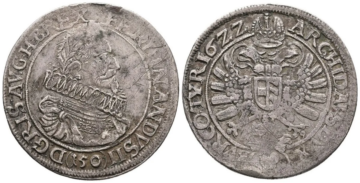 Ferdinand II., 1619 - 1637 (Mince kiprová) — 1