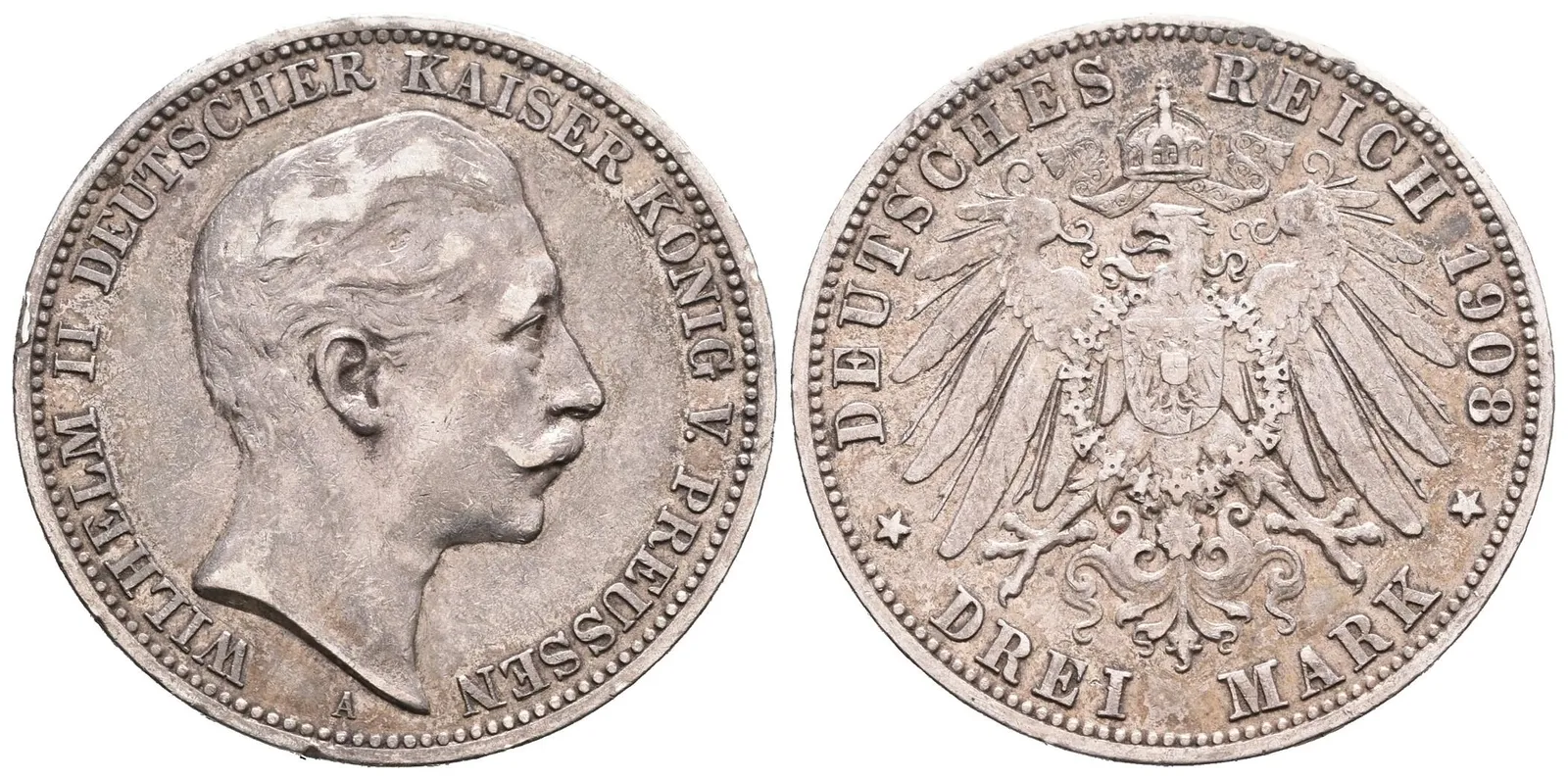 Prusko, 3 Marka 1908 A