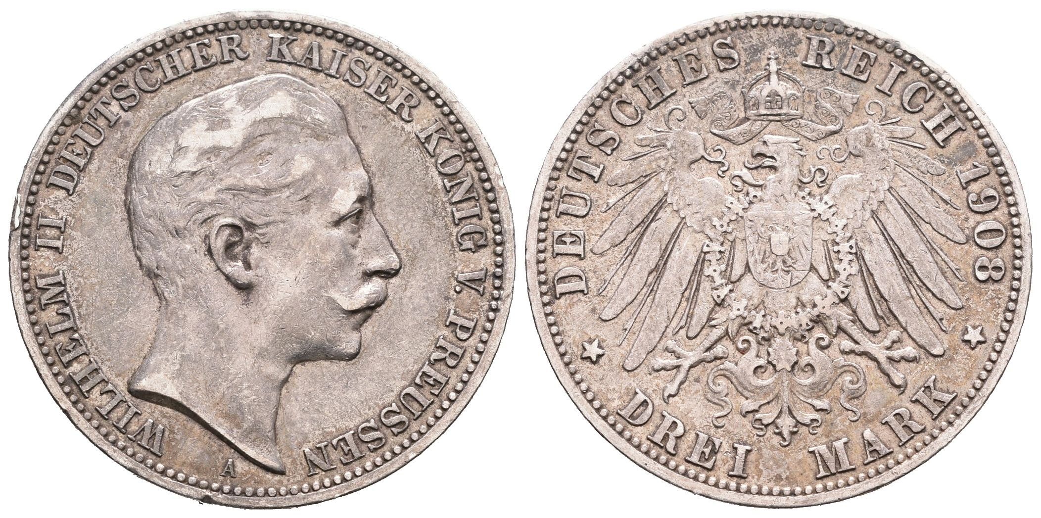 Prusko, 3 Marka 1908 A