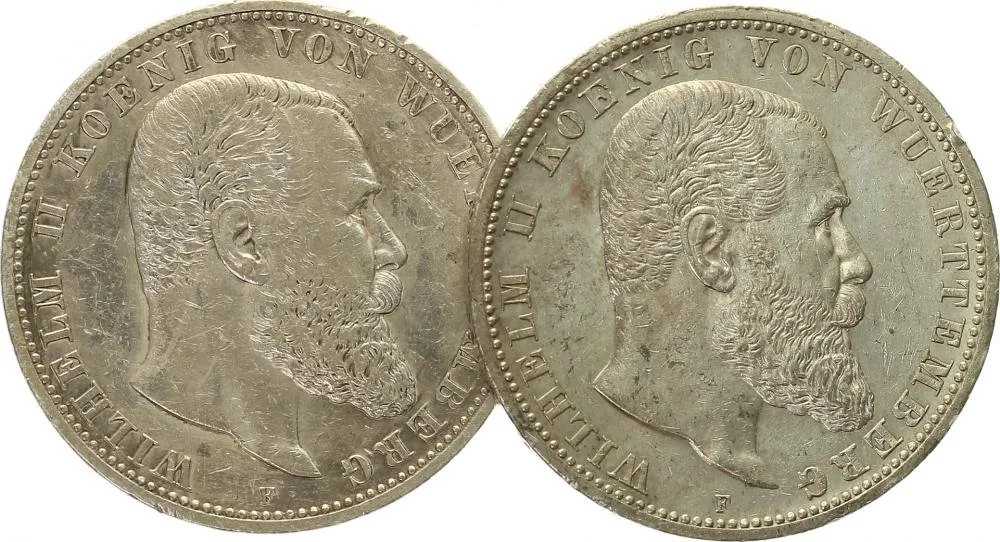 Württemberg, Wilhelm II., 1891 - 1918 — 1