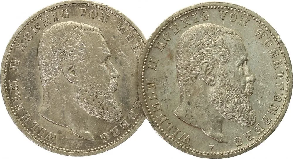 Württemberg, Wilhelm II., 1891 - 1918 — 1