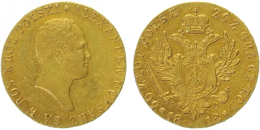 Ražby pro Polsko, Alexander I., 1801 - 1825 — 1