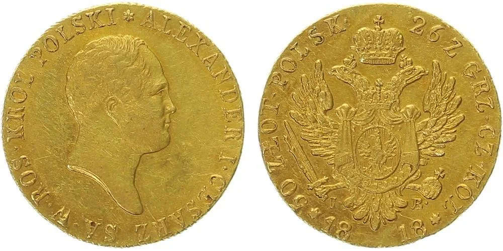 Ražby pro Polsko, Alexander I., 1801 - 1825 — 1