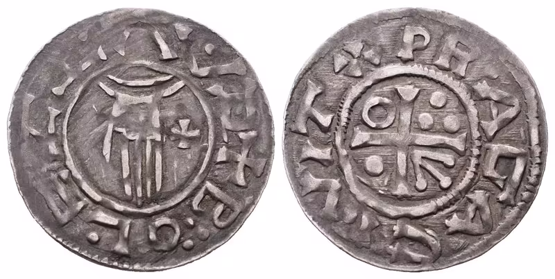 Boleslav II., Denár, Cach 103 var.