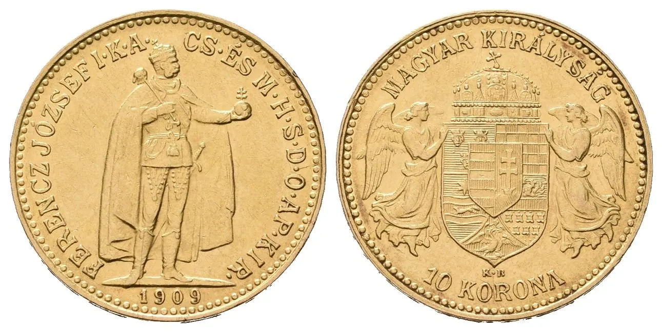 10 Koruna 1909 KB