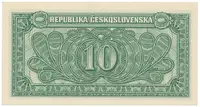 Československo, 10 Koruna 1950, série Aa - Zh, perforace 3 md svisle, Hej.86b.S1 - fotografie 2