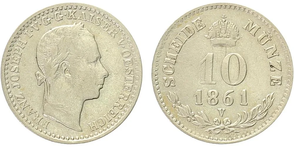 Rakouská a spolková měna, 1857 - 1892 — 1