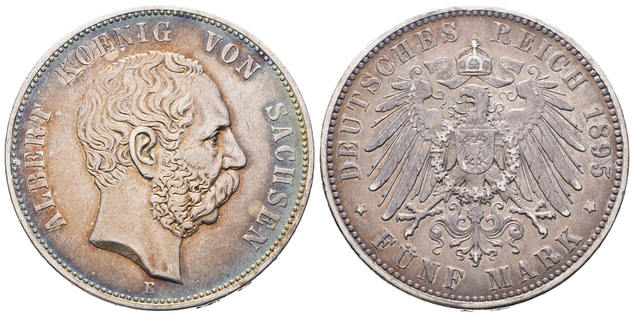 Sasko, 5 Marka 1895 E