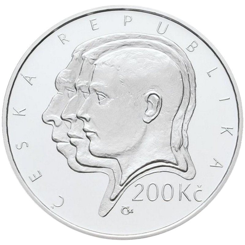 200 Kč 2019 - Aleš Hrdlička, PROOF - bez certifikátu