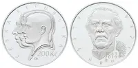 200 Kč 2019 - Aleš Hrdlička, PROOF