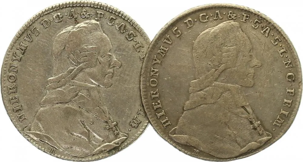 Salzburg - arcibiskupství, Hyeronymus Colloredo, 1772 - 1803 — 1