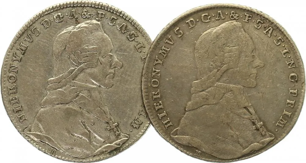 Salzburg - arcibiskupství, Hyeronymus Colloredo, 1772 - 1803 — 1