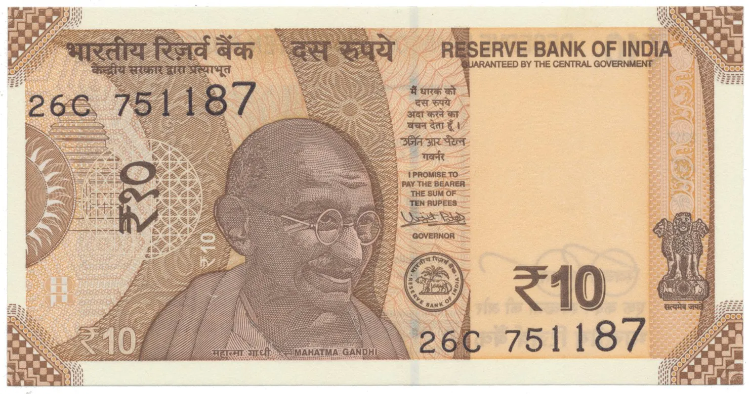 Indie, 10 Rupees 2017-2023, P.109