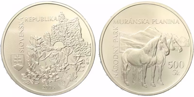 500 Sk 2006 - Národní park Muránska planina, běžná kvalita