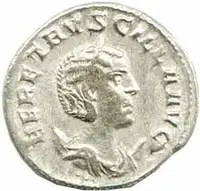 Herennia Etruscilla, manželka Trajana Decia — 1