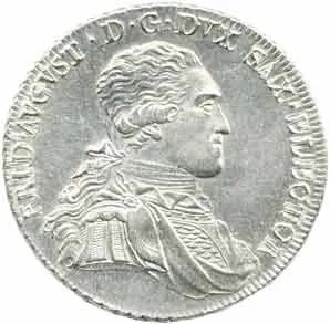 Sasko, Friedrich August III./I., 1763 - 1827 — 1