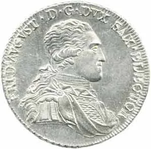 Sasko, Friedrich August III./I., 1763 - 1827 — 1