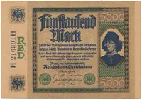 Německo, 5000 Mark 1922, Ro.76