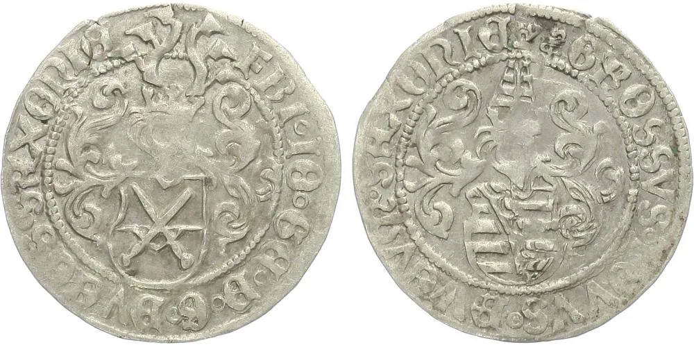 Sasko, Friedrich III., Johann a Georg, 1507 - 1525 — 1
