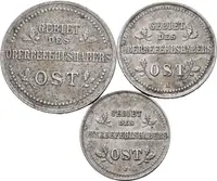 3 Kopějka 1916 J, 2 Kopějka 1916 A, 1 Kopějka 1916 J, KM.21-23 — 2