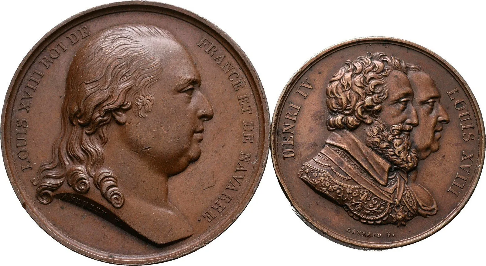 Francie, Louis XVIII., 1814/1815 - 1824 — 1