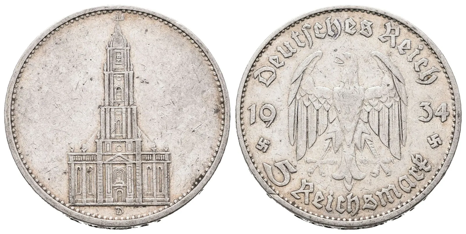 III. říše, 5 Marka 1934 D