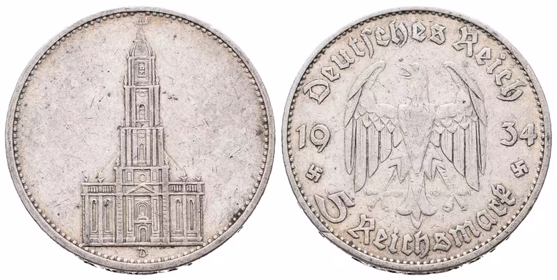 III. říše, 5 Marka 1934 D