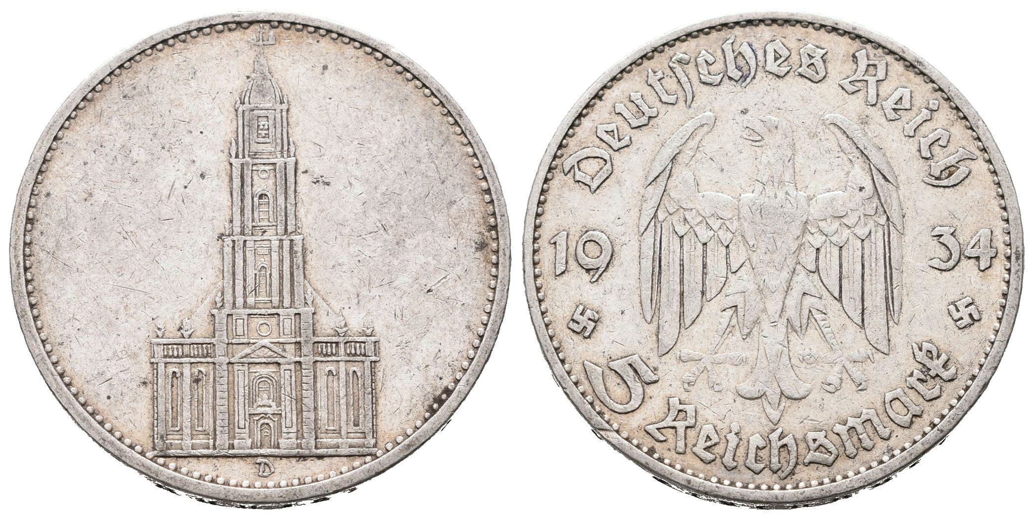 III. říše, 5 Marka 1934 D