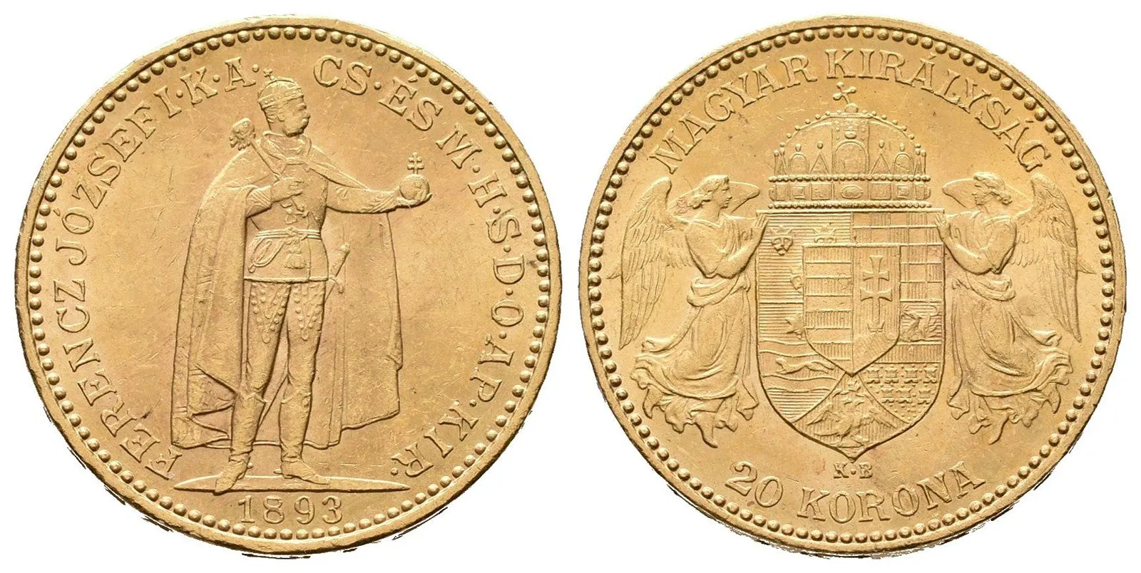 20 Koruna 1893 KB