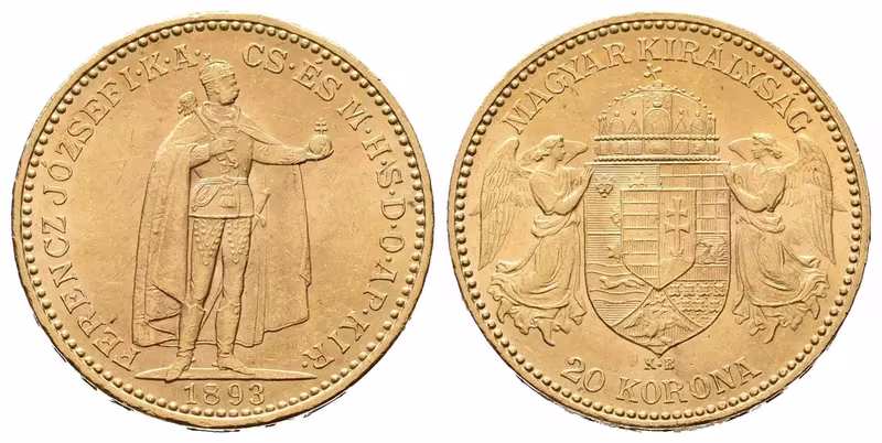 20 Koruna 1893 KB