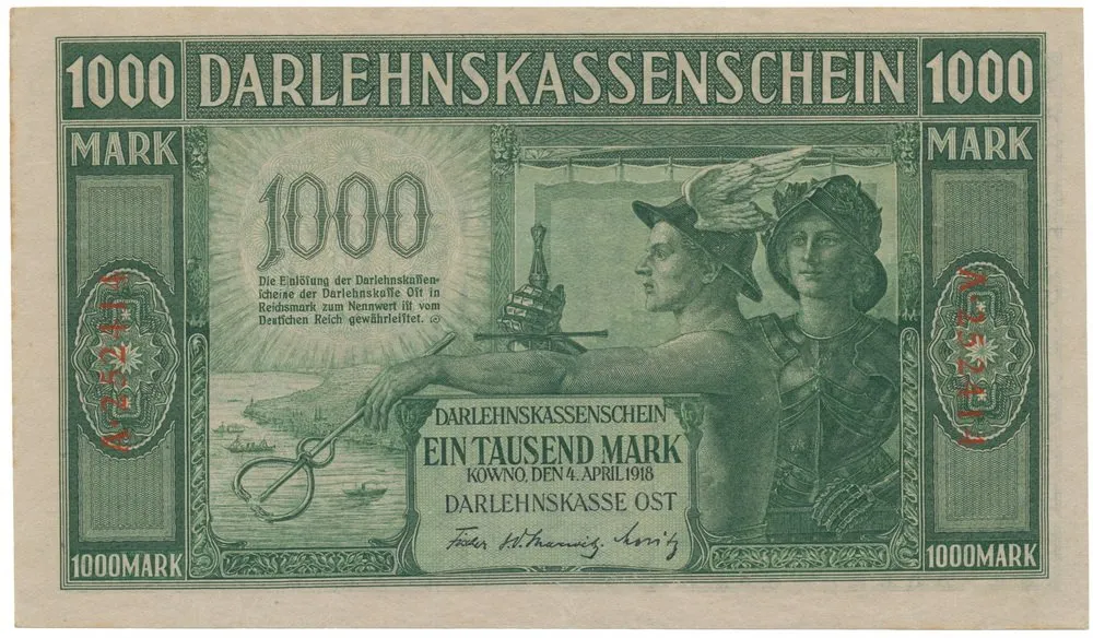 Německo - okupovaná území, 1914 - 1918 — 1
