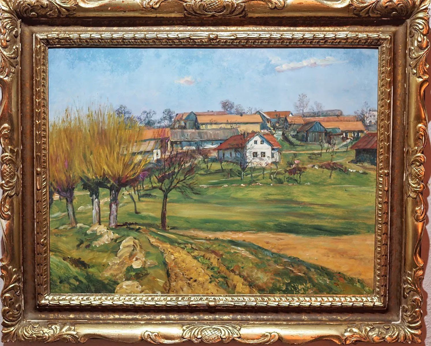 František Kaván: František Kaván (1866 - 1941) - Březka u Libuně