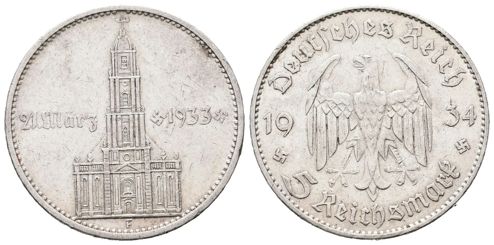 III. říše, 5 Marka 1934 F