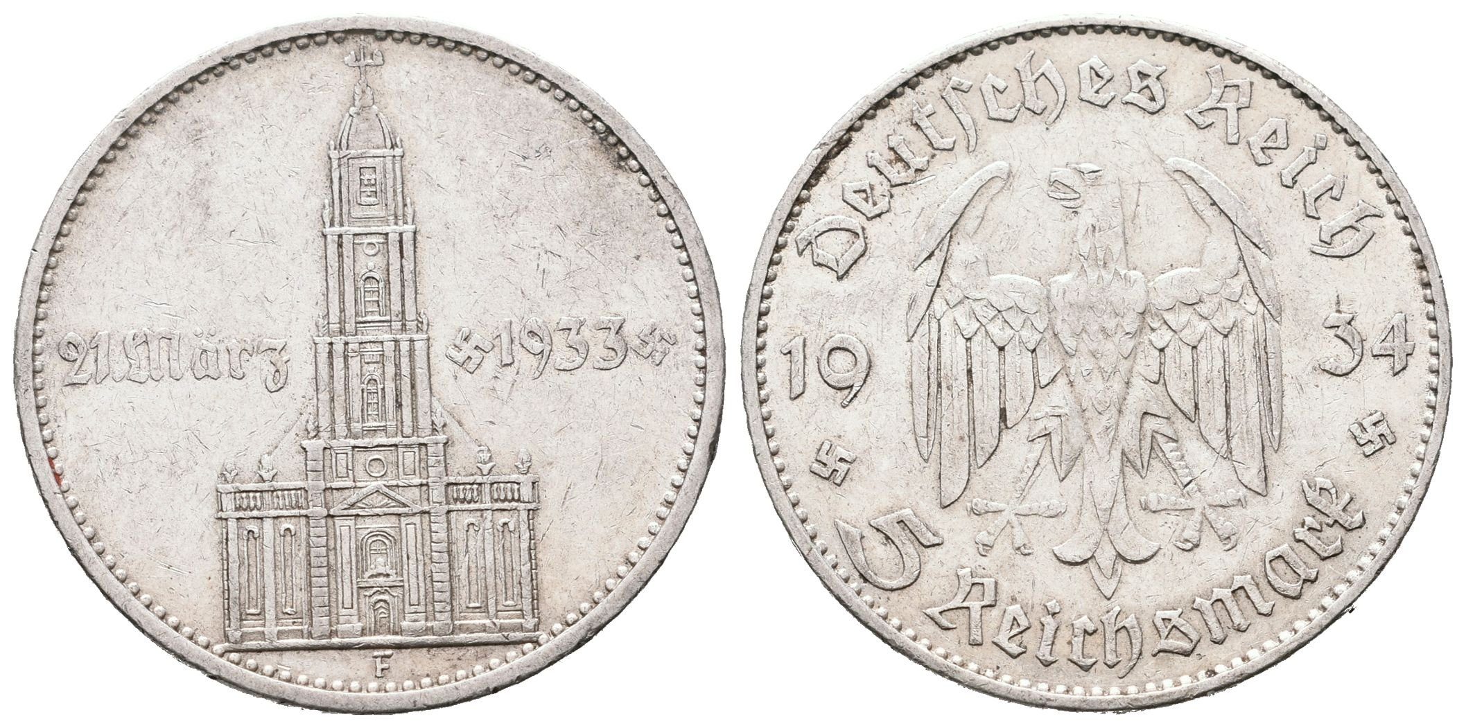 III. říše, 5 Marka 1934 F