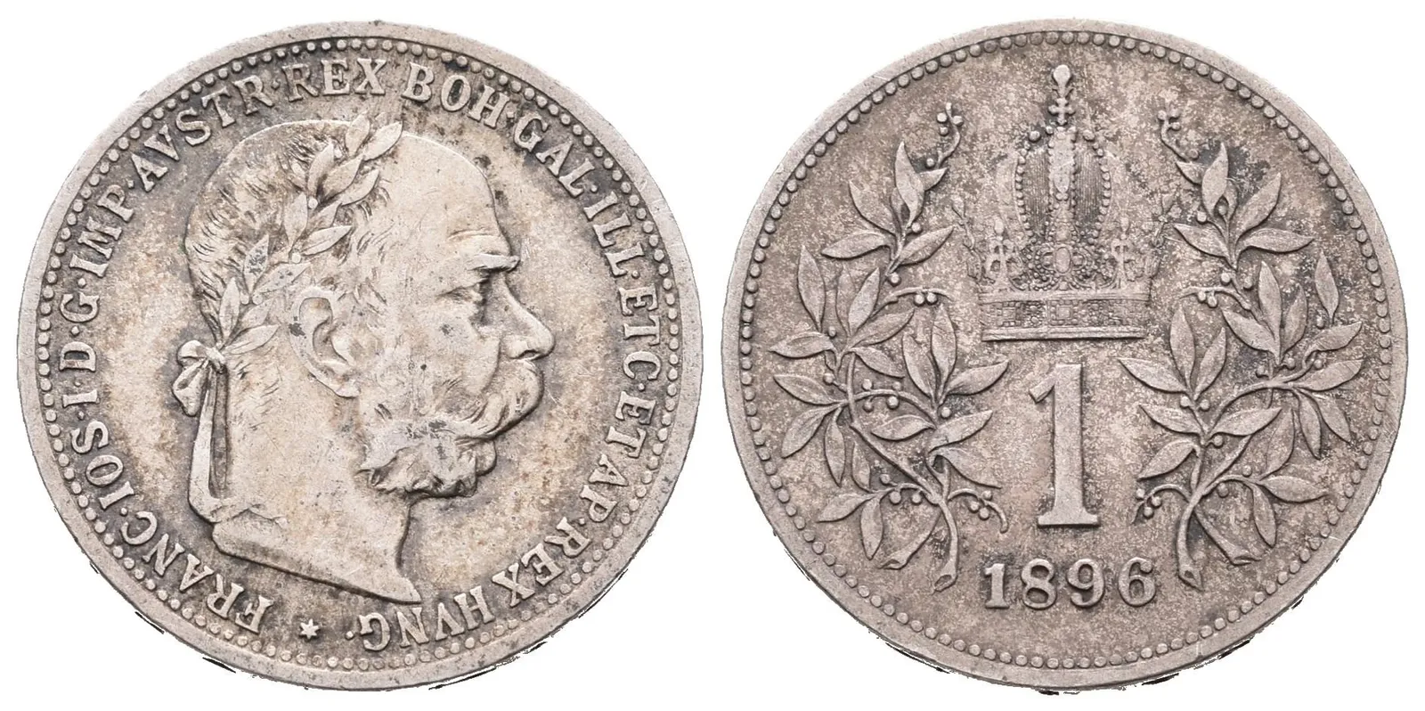 1 Koruna 1896