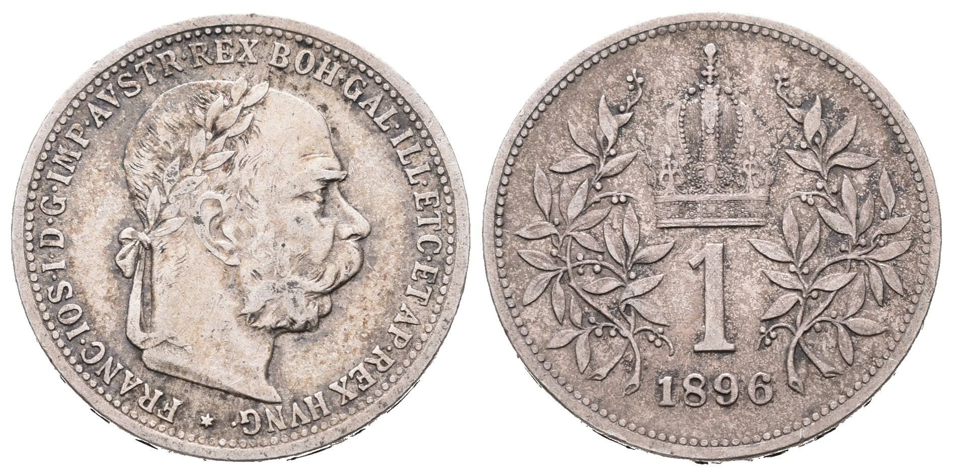 1 Koruna 1896