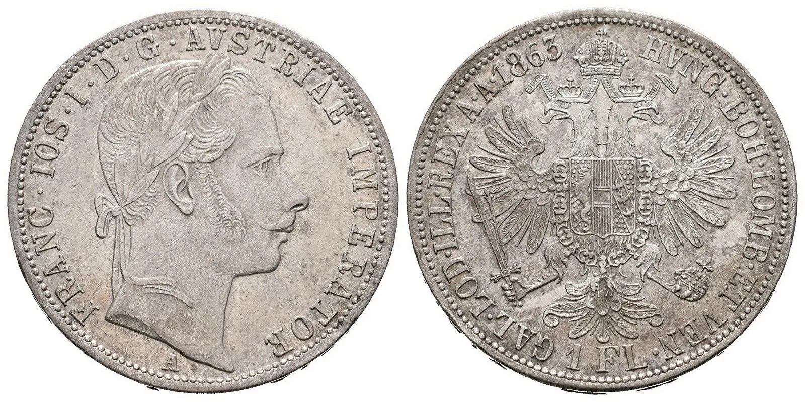 Rakouská a spolková měna, 1857 - 1892 — 1